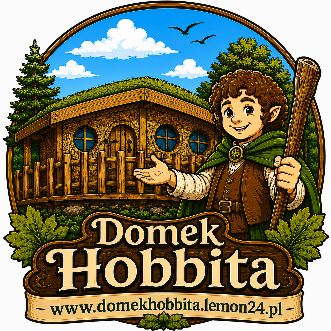 Domek Hobbita Leona. Rodzinny wypoczynek. Noclegi Beskid Niski – blisko Uzdrowisko Iwonicz-Zdrój.